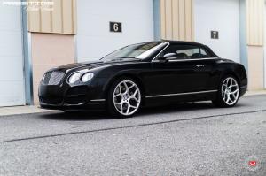 Bentley Continental  GT V8 Convertible on Vossen Wheels (CG-205) 2016 года